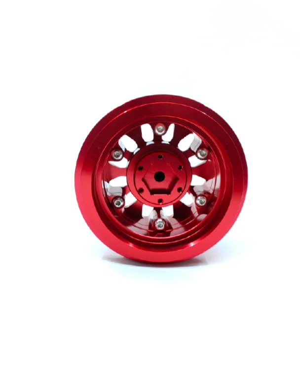 KEBEILEE CNC 2.9\'\' Aluminum Bead Lock Wheel For Axial SCX6 Trail Honcho 1/6 1pcs