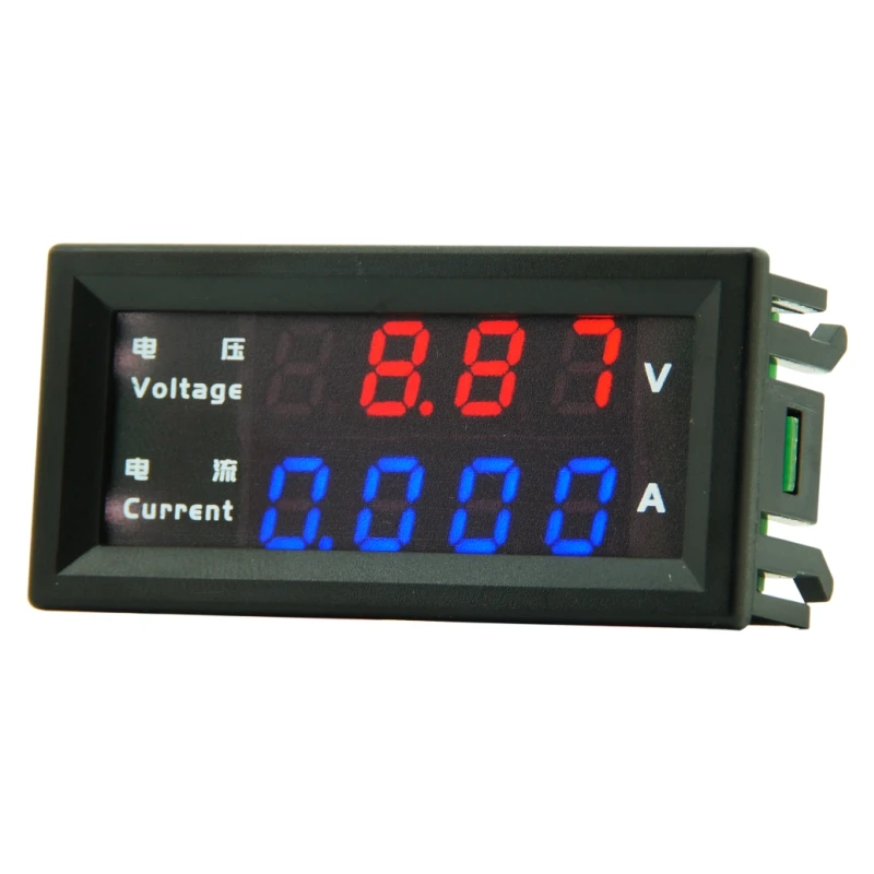 

M4430 DC 100V 200V 10A Electronic Digital Voltmeter Ammeter 0.28'' LED Display Voltage Regulator Volt AMP Meter Tester