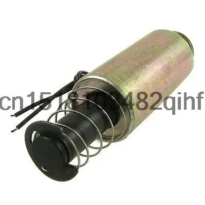 Push Type 10mm 500gf Tubular Solenoid Electromagnet DC 24V 1.2A