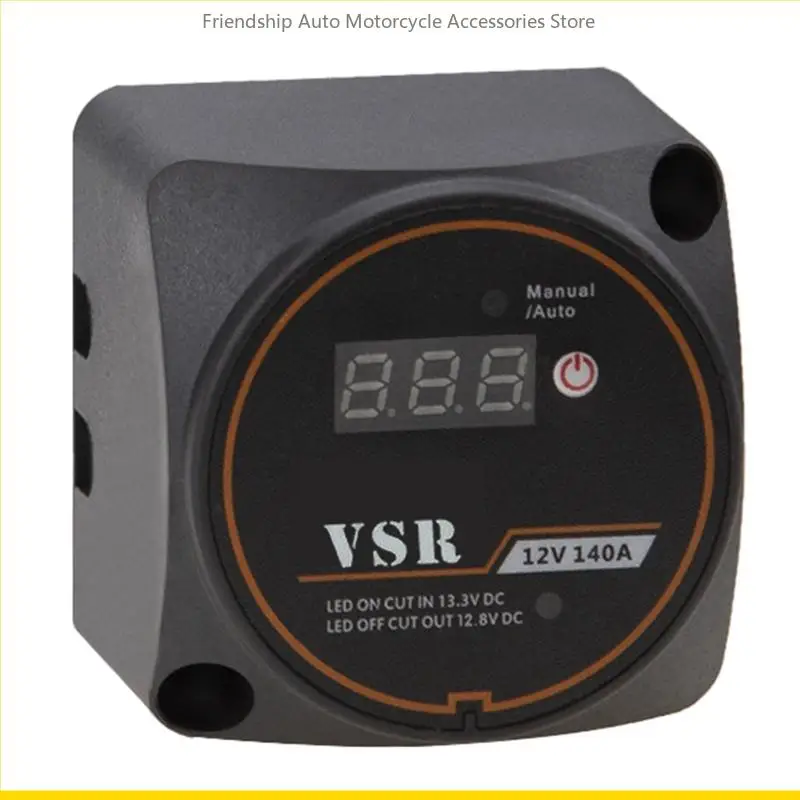

SZCH 12V Dual Battery System Isolator 140AMP Detection Split Type Charging VSR For Yacht ATV