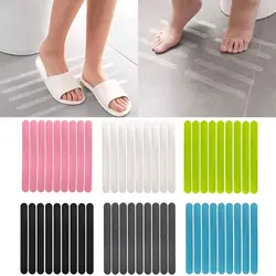 6pcs New Colorful Anti Slip Strips Non Slip Bathtubs Showers Shower Stickers Stairs Floors Portable Bath Safety Strips