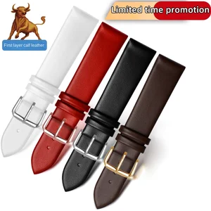 Saatin bileziği bir deri Kare Ay, saat kayışı, Siyah, Kırmızı, Beyaz, Kahverengi, Alet,, TRANSFER, 3744, MTP-M305, 1183, V006, V001, M035-20mm 8 en çok satılan, swarovski kristalleri izle-no. 7