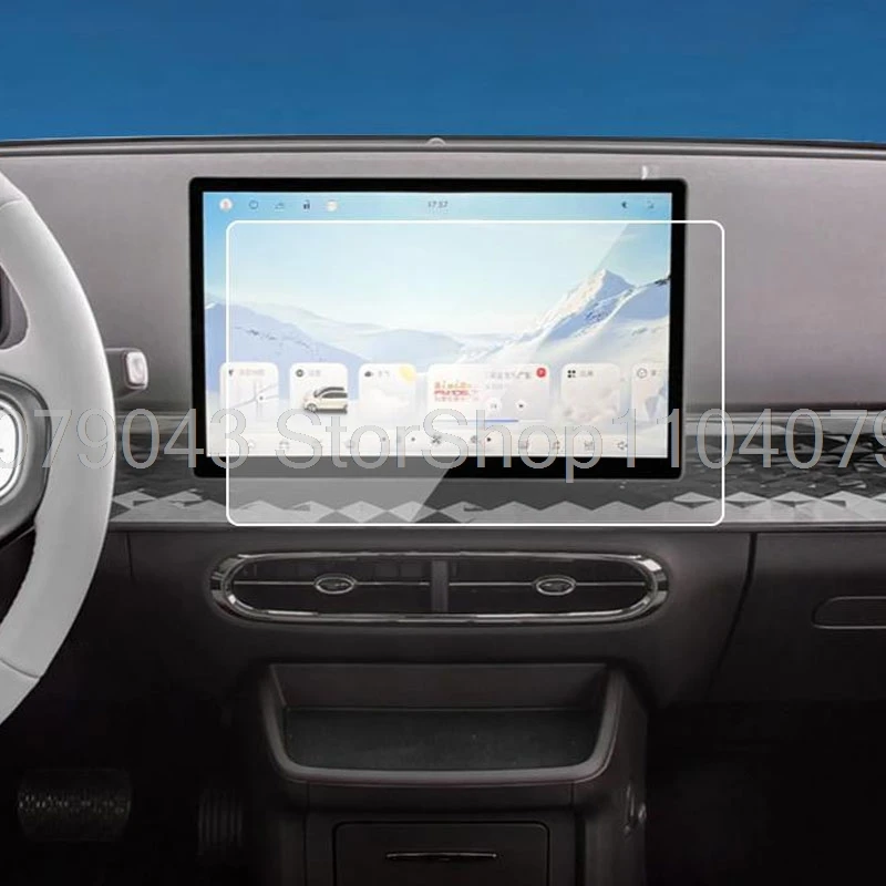 

Защитная пленка из закаленного стекла для JAC E30X 2024 2025, автомобильный радиоприемник, GPS-навигация, надуктовая защитная пленка для ЖК-экрана