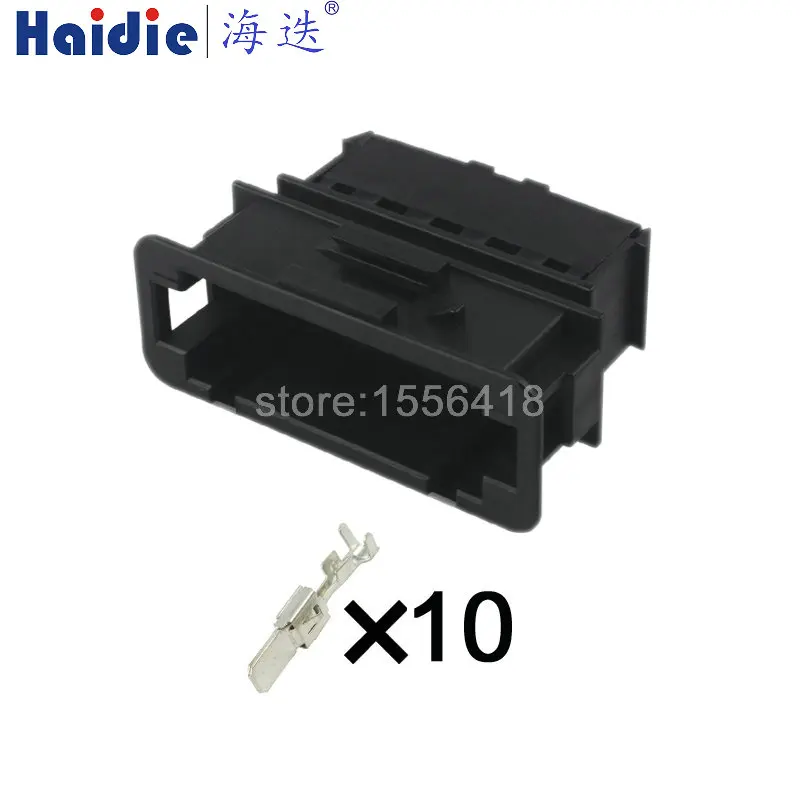 

10pin cable wire harness connector housing plug connector 1J0972785