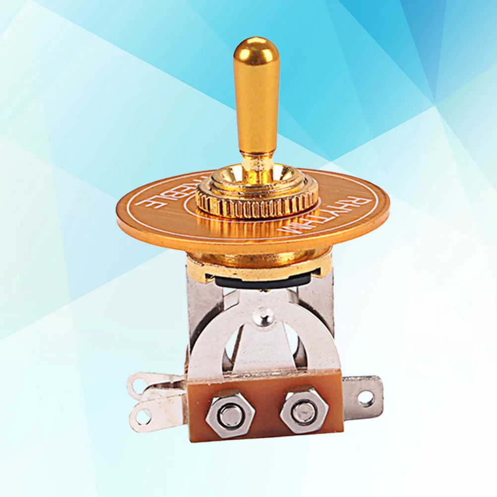 

Gn121 3 Way Toggle Switch Pickup Selector for Electric Guitar Replaceable Tip Easy Control Tone Toggle