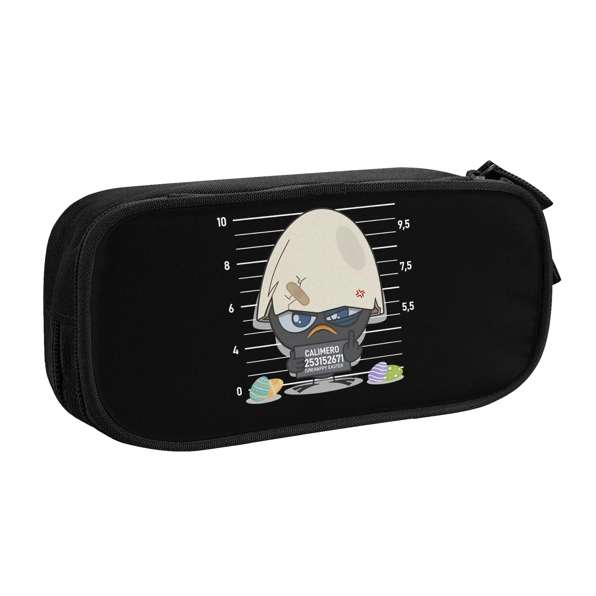 Calimero (UN) HAPPY EASTER Cartoon  Pencil Cases for Boy Girl Large Capacity Manga Italy Anime  Pen Bag Box Stationery
