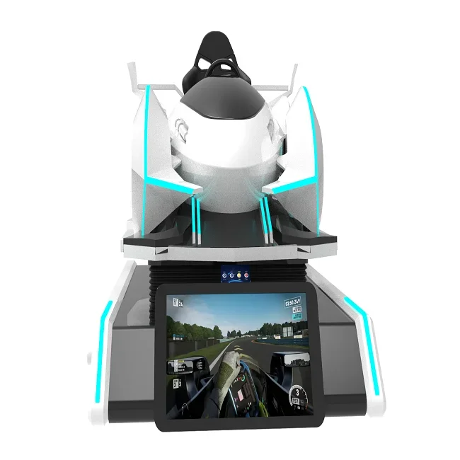 HEROVR Kids Racing Car Simulator 4D Play Car Racing Games Machine Vr Sim Racing Display