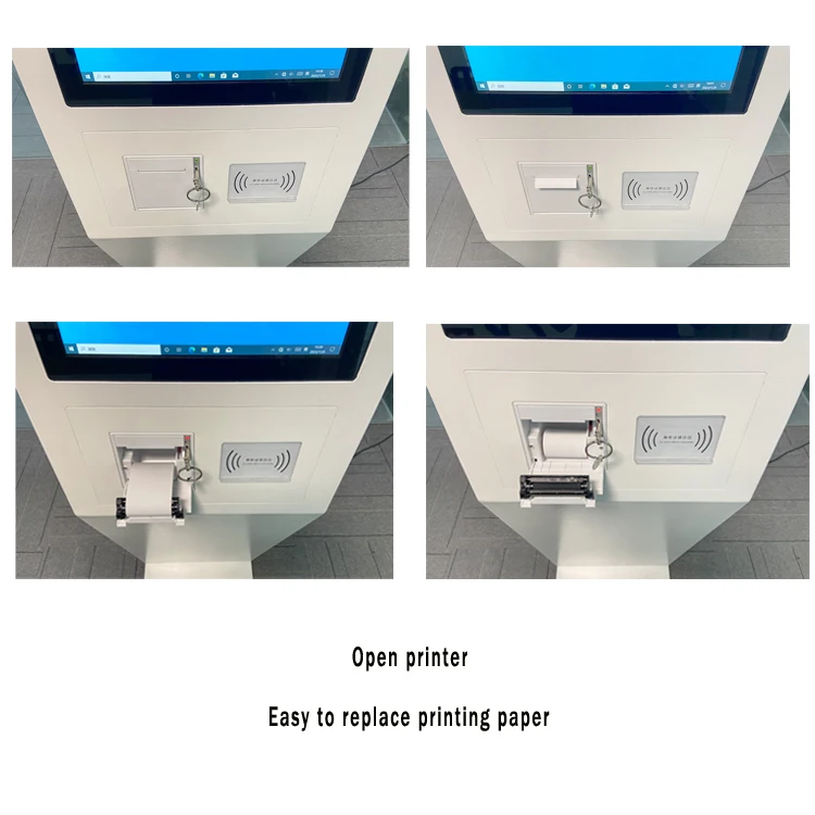 Ticket-Kiosk, Android-Maschine, Selbstbedienungs-Zahlungskiosk, Hotel-Check in Self-Service-Ticket