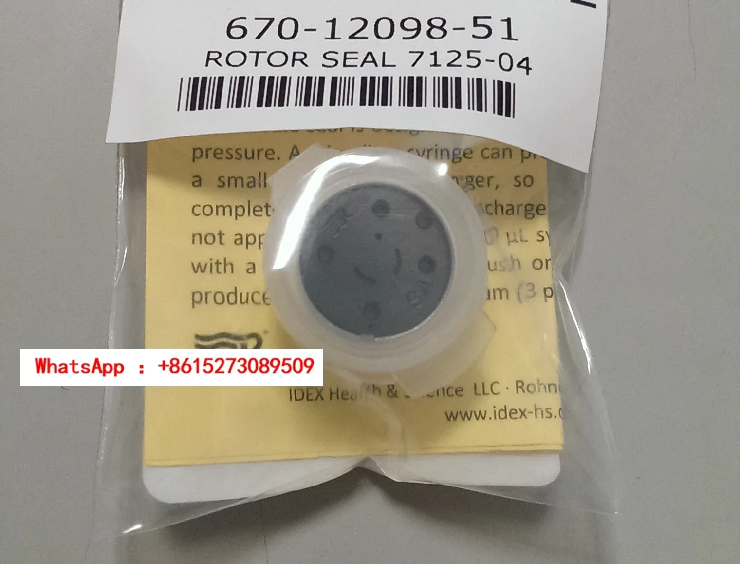 Chromatography rotor sealing ring 670-12098-51/LC 7725i valve universal accessories