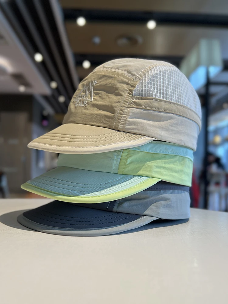 

Outdoor light and breathable sports cap men's and women's summer sunshade baseball cap quick-drying mesh cap