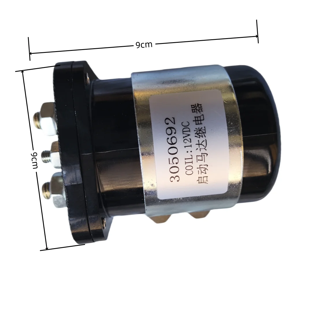 Wydanie silnika rozruchowego o wysokim prądzie 12 V 3050692   Cummins Diesel Generator Przekaźnik rozrusznika 24V Zawór elektromagnetyczny Akcesoria do generatorów