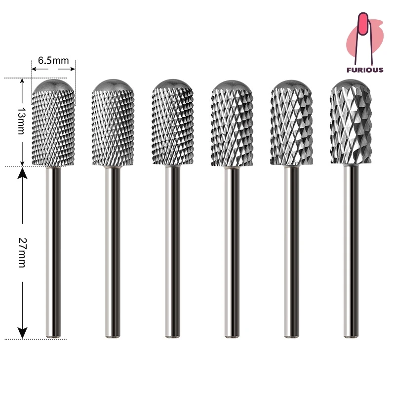 

Cylinder Tungsten Steel Nail Drill Bit/Electric Nail Manicure Removal Nails/ Polish Grinding Head Cuticle Nail Polishing Head