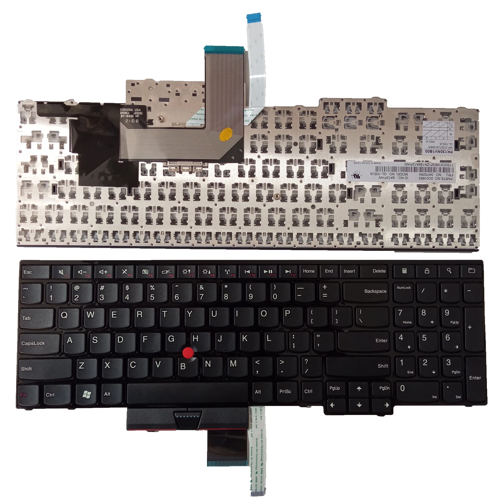 

US Layout Keyboard for LENOVO IBM ThinkPad Edge E530 E535 E530C E535 E545 04W2443 04Y0301 04Y0330 V132020AS3