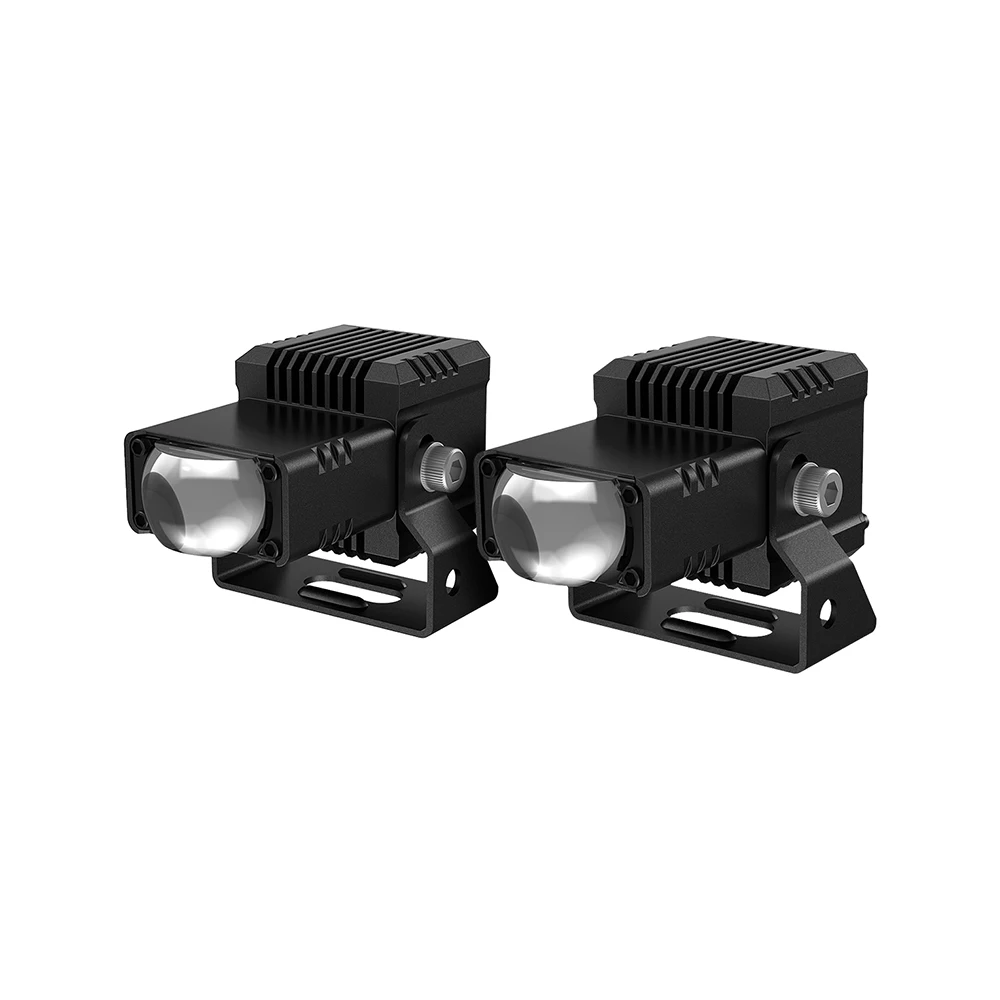 2PC Senlo T1GT 60W Grile LED Light Pods Car Front Headlight Auxiliary Projector Lens Car Fog Lamp 6000LM Motorcycle Accessories