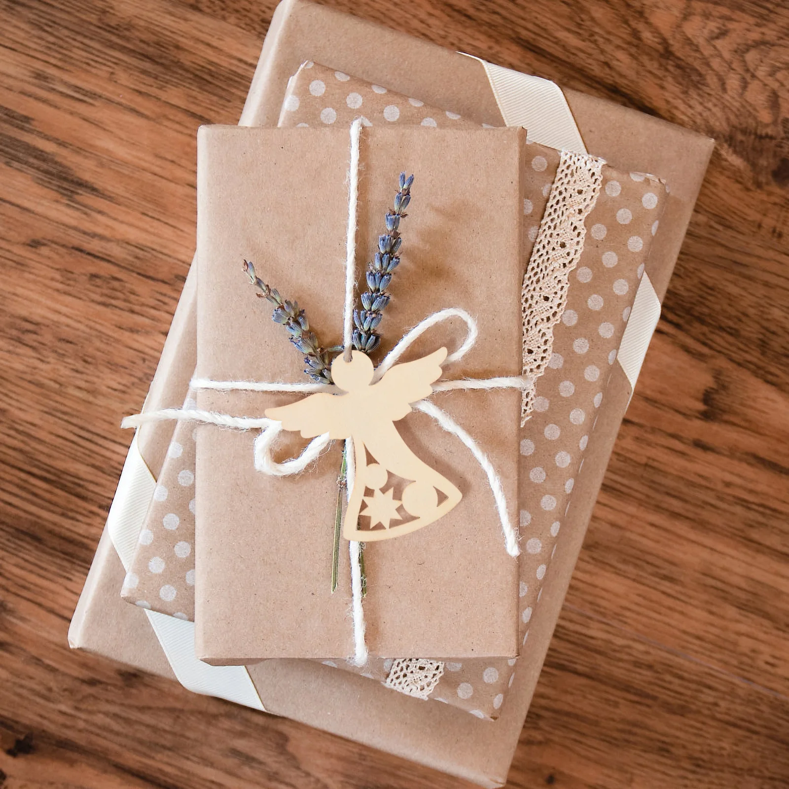 

30Pcs Angel Wooden Cutouts Fine Workmanship No Burrs Unfinished Wood Slices for DIY Projects and Home Decor Angel Wooden Slices