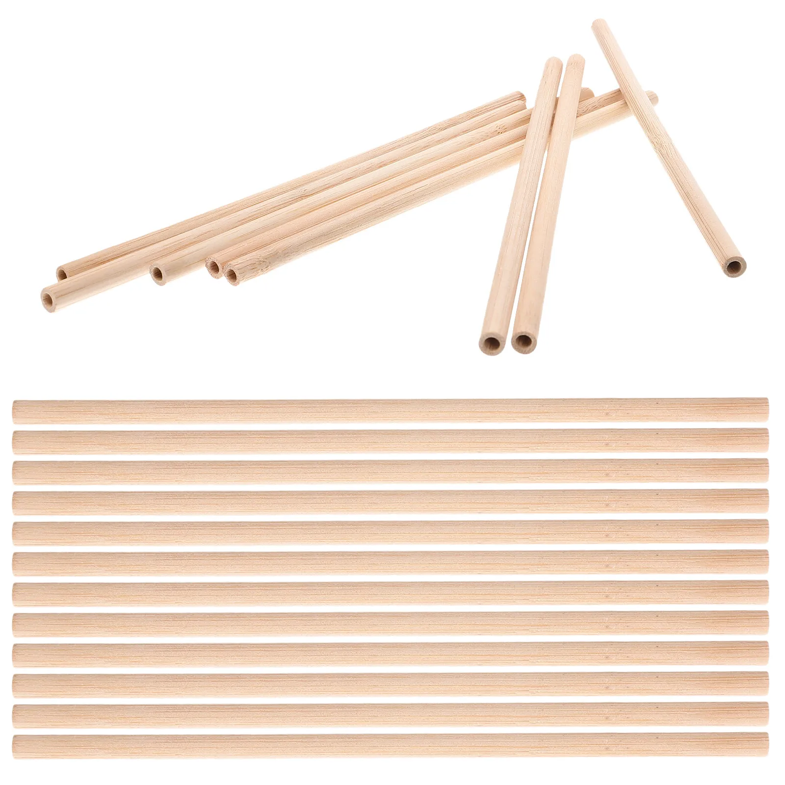 50 Pcs Bee Tube Supplies Bees House Tubes For Beekeepers Bamboo Houses Khaki Refill Beehive Diy Bee Tubes Inserts For Beekeeper