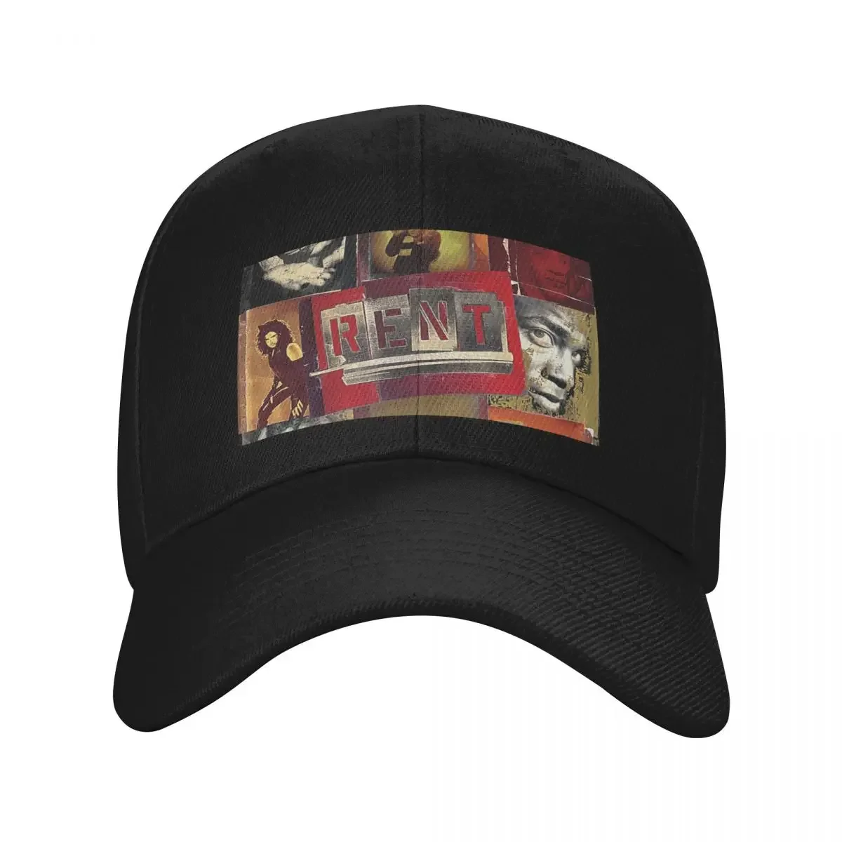 Vintage Rent Rock Musical, Signed By Complete Original Cast 1996 Baseball Cap funny hat Vintage summer hat birthday Male Women's