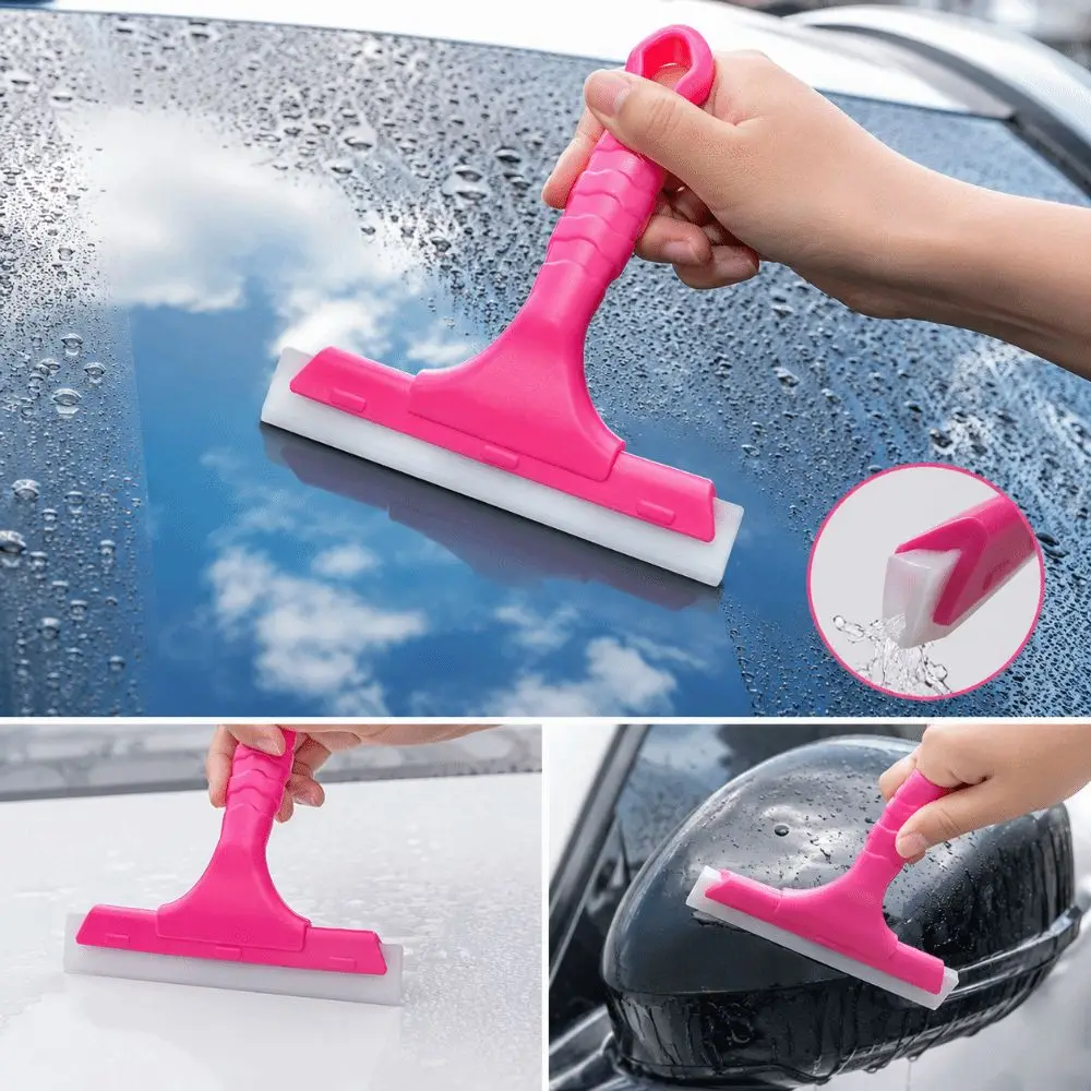 Soft Silicone Silicone Scraper Lightweight Flexible Head Tint Film Squeegee Multi-Functional Non-Scratch Car Wrap Tool