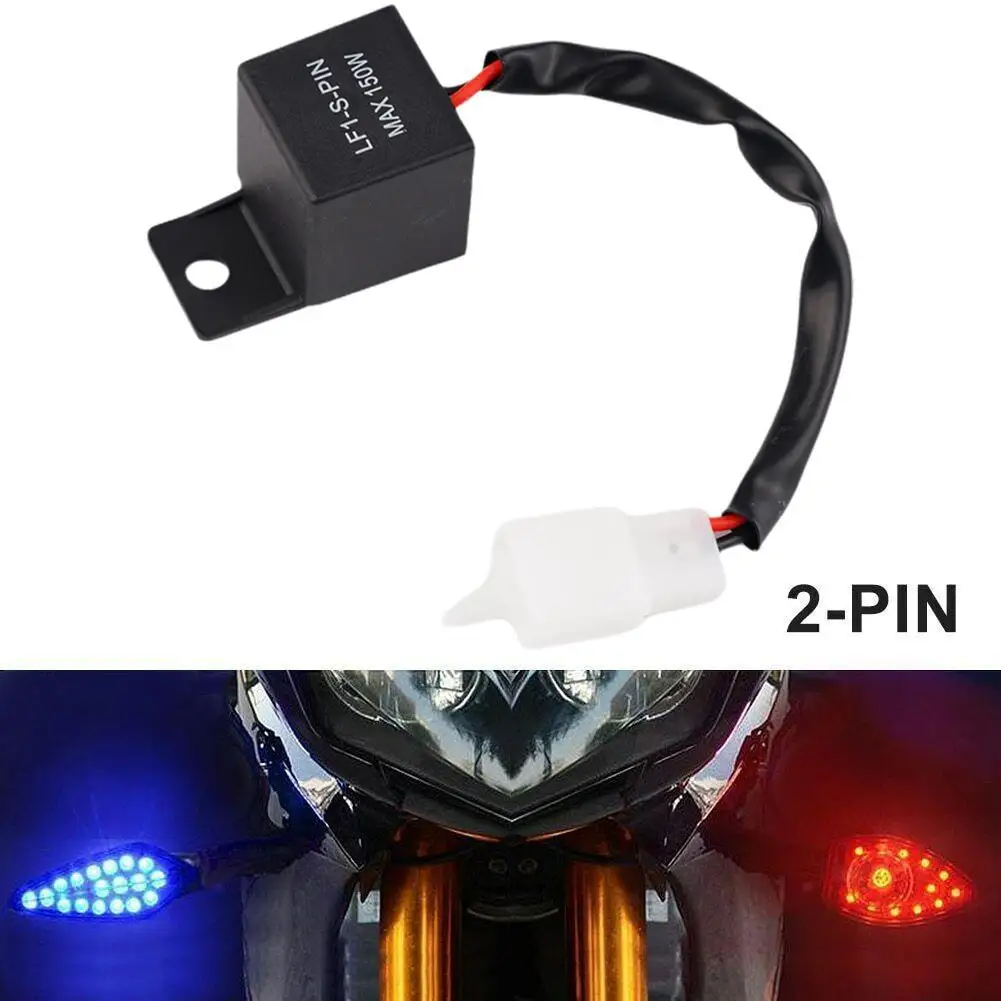 12V 150W Car Motorcycle Switch Adjustable LED Turn Signal Indicator Blinker Light Flasher Relay For Yamaha R1 R6 FZ1 FZ6 FZ8