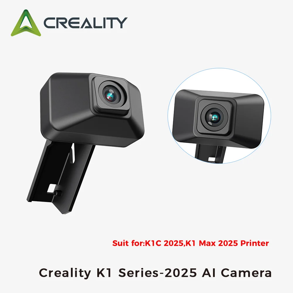 

Камера Creality AI K1 Series: НОВИНКА, HD-качество, ИИ-детектор, таймлапс-съемка, простая установка для K1 Max 2025, K1C 2025