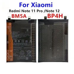 Brand New BM5A BP4H Battery For Xiaomi MIUI Redmi Note 11 Pro 11pro Note 12 High Quality Phone Replacement Batteries+Tools
