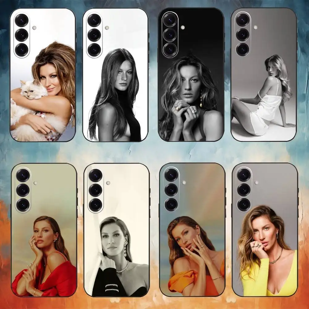 

G-Gisele B-Bundchen Phone Case For Samsung Galaxy A91,80,73,72 ,71,53,52,32 ,31,22,21s,20,Soft Black Case