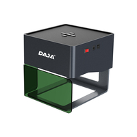 DJ6 Laser Engraving Machine DAJA Mini DIY 3W DIODE Portable APP Logo Mark Engraver Printer MDF Plywood Wood Stone Paper Rubber