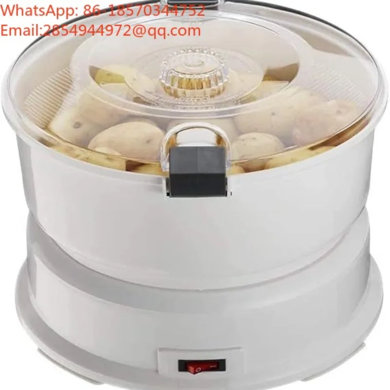 Electric Potato Peeler Machine Automatic Potato Skin Remover Commercial Vegetable Peeling Dehydrator Machine