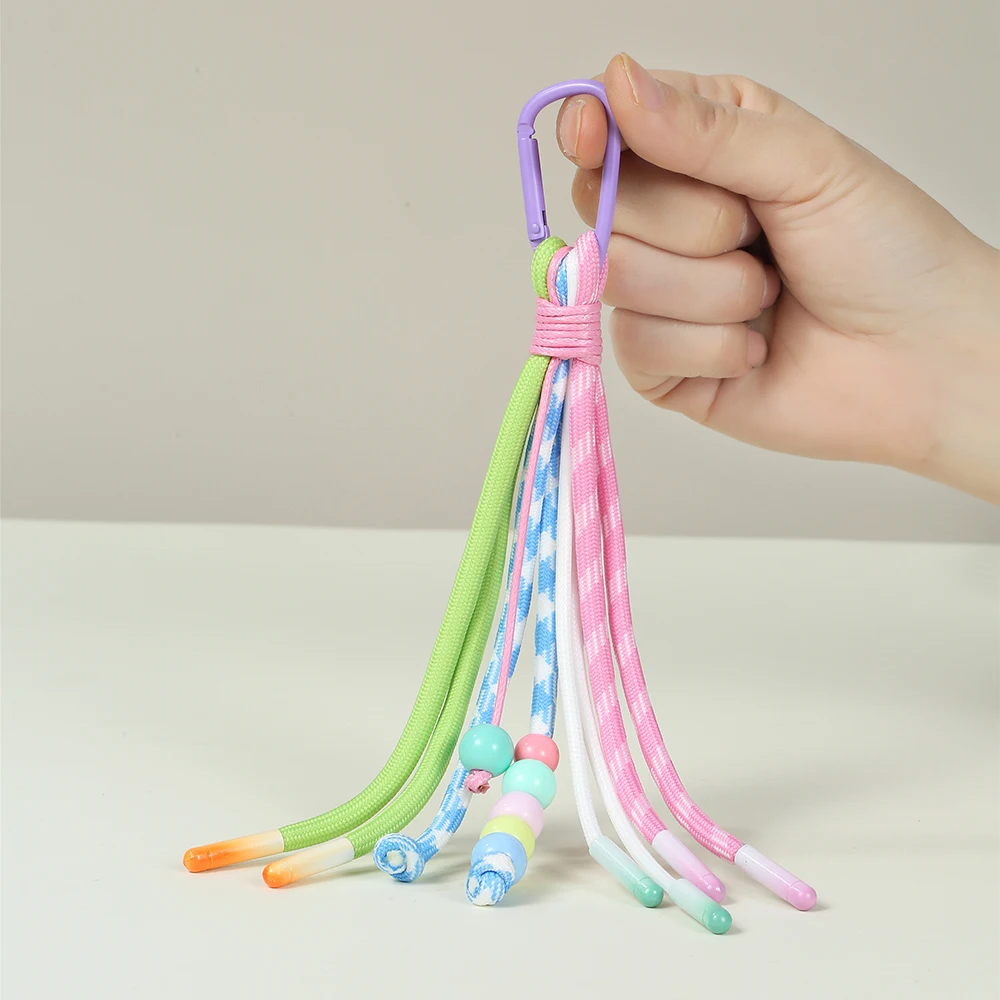 New Universal Braided Mobile Phone Lanyard Strap Cute Hanging Chain Loop Strap Patch Wristband Phone Detachable