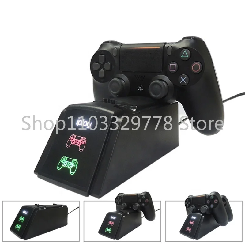 PS4 Gamepad Console Pro 1tb Slim Accessories Controller Charger Dual Charging Set for PlayStation 4