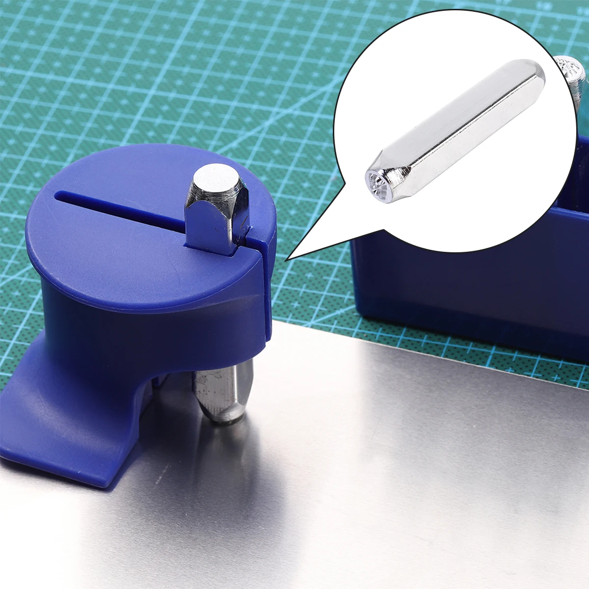 

2pcs Alarm Clock Seal Craft Stamp Tool For Metal Art Steel Stamps Punch Hole Carbon Steel Jewelry Marking Durable Small