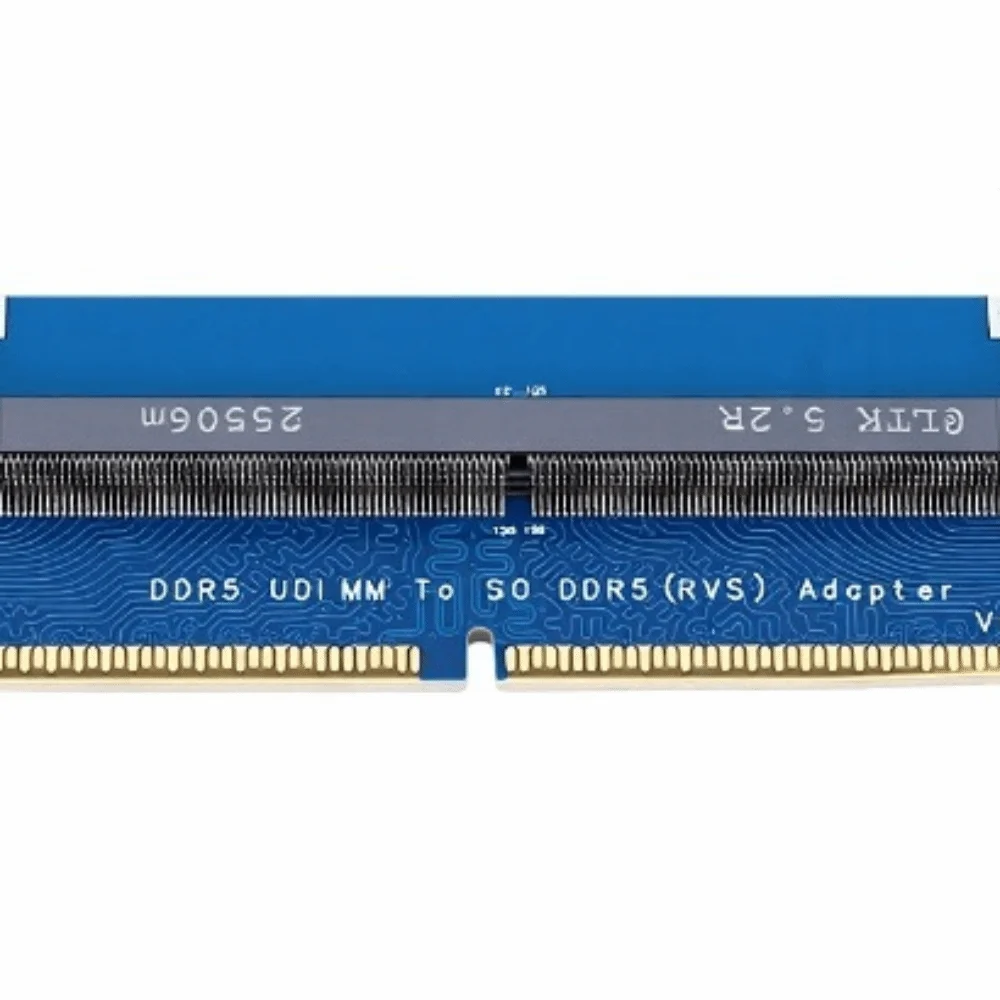 SO-DIMM to U-DIMM Memory Adapter Card 5600MHz Speed DDR5 Memory Modules DDR5 Adapter Converter 5.24in×1.14in