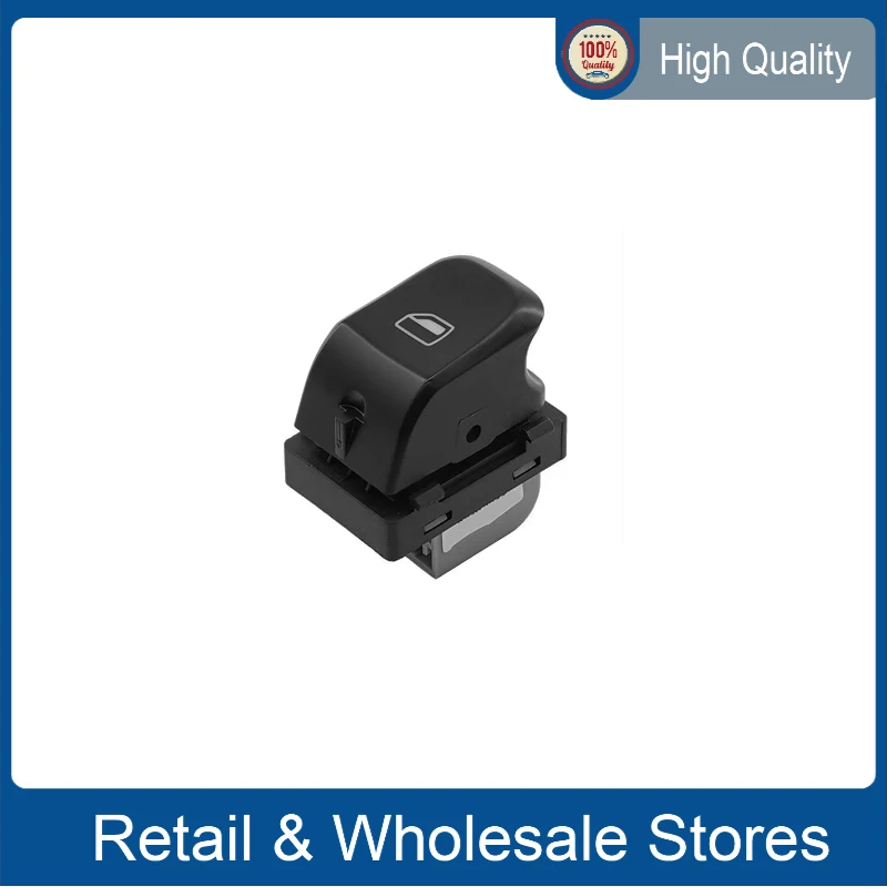 Chrome Electron Window Control Switch Button 8KD959855 8K0959855A 8KD 959 855 8K0 959 855 A