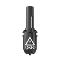 1pc Flashforge Adventurer 3/4 0.6mm-265℃ High-Strength Nozzle Kit for Ad3 Ad4 Series