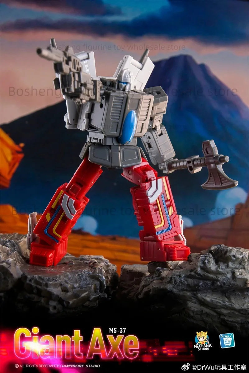[IN VOORRAAD] Transformed Toys Dr. Wu en MFT Collaborate MS-37 MS-37M MS-37D Giant Axe Broadside Action Figure