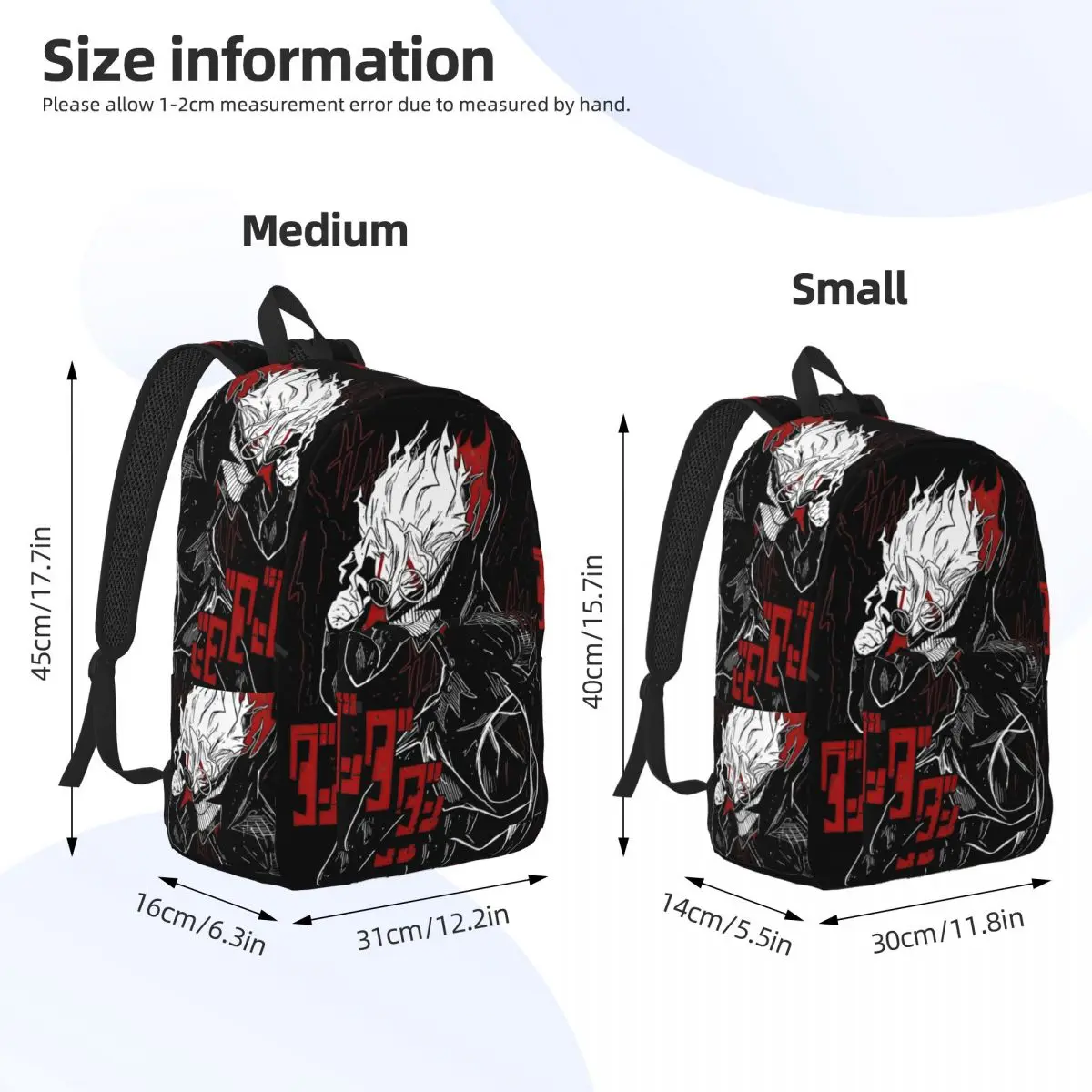 Anime dandadan okarun mangá mochila das mulheres dos homens moda escola secundária caminhadas viagem daypack takakura ken portátil bolsa de ombro esportes