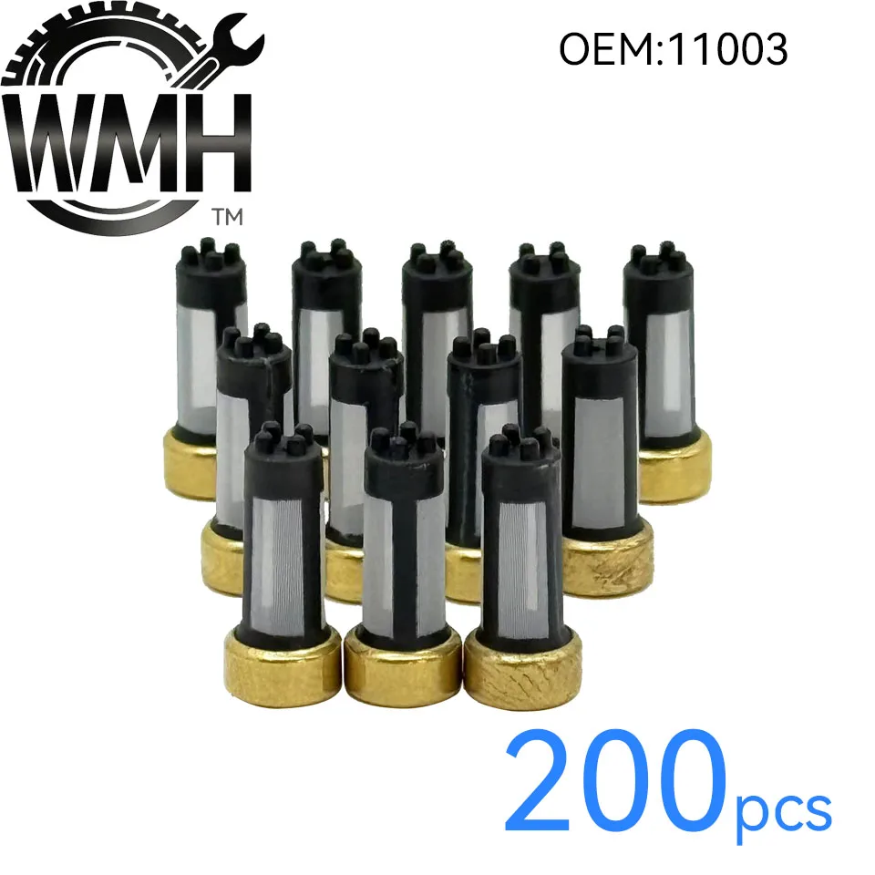 100 قطعة 11003 حاقن الوقود طقم تصليح مايكرو تصفية لنيسان باثفندر ميتسوبيشي 3.5L 6*3*14 مللي متر MD619962 0280150415