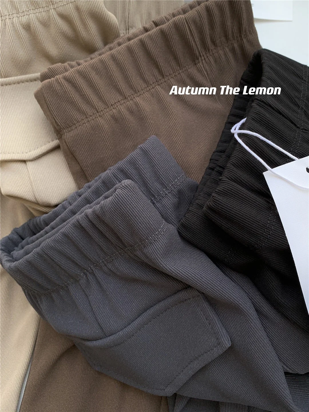 Pantalon de Yoga taille haute pour femmes, Design asymétrique, couleur Pure, fendu, Micro évasé, décontracté, haute élasticité, printemps automne