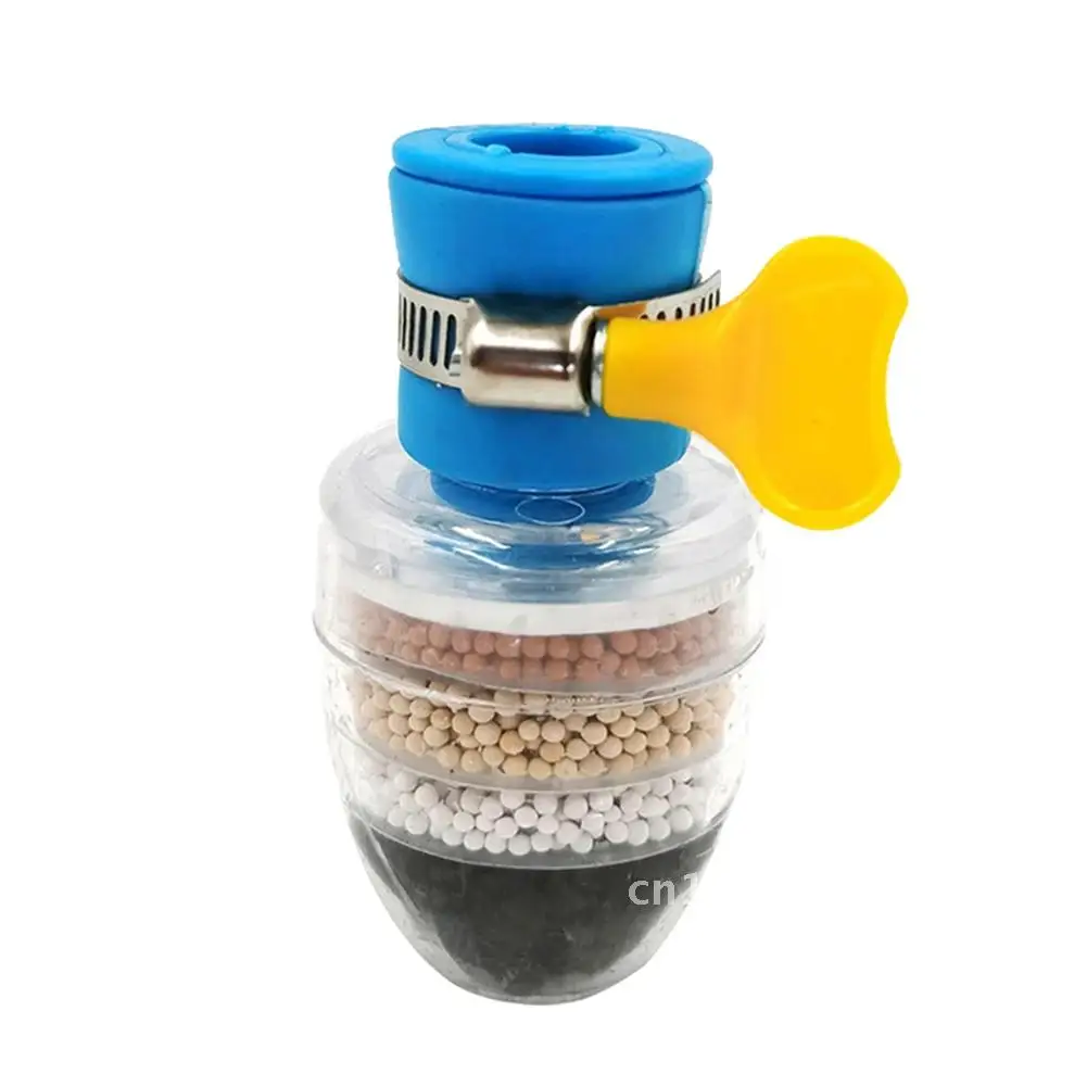 Household 5 Layers Water Purifier Filter Activated Carbon Filtration Mini Faucet Purifier Kitchen Faucet Tap Water