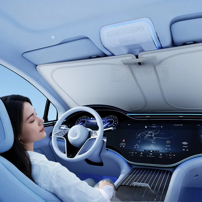 

Suitable for Model3/YL/S sunshade car sunshade, front glass sunscreen heat shield