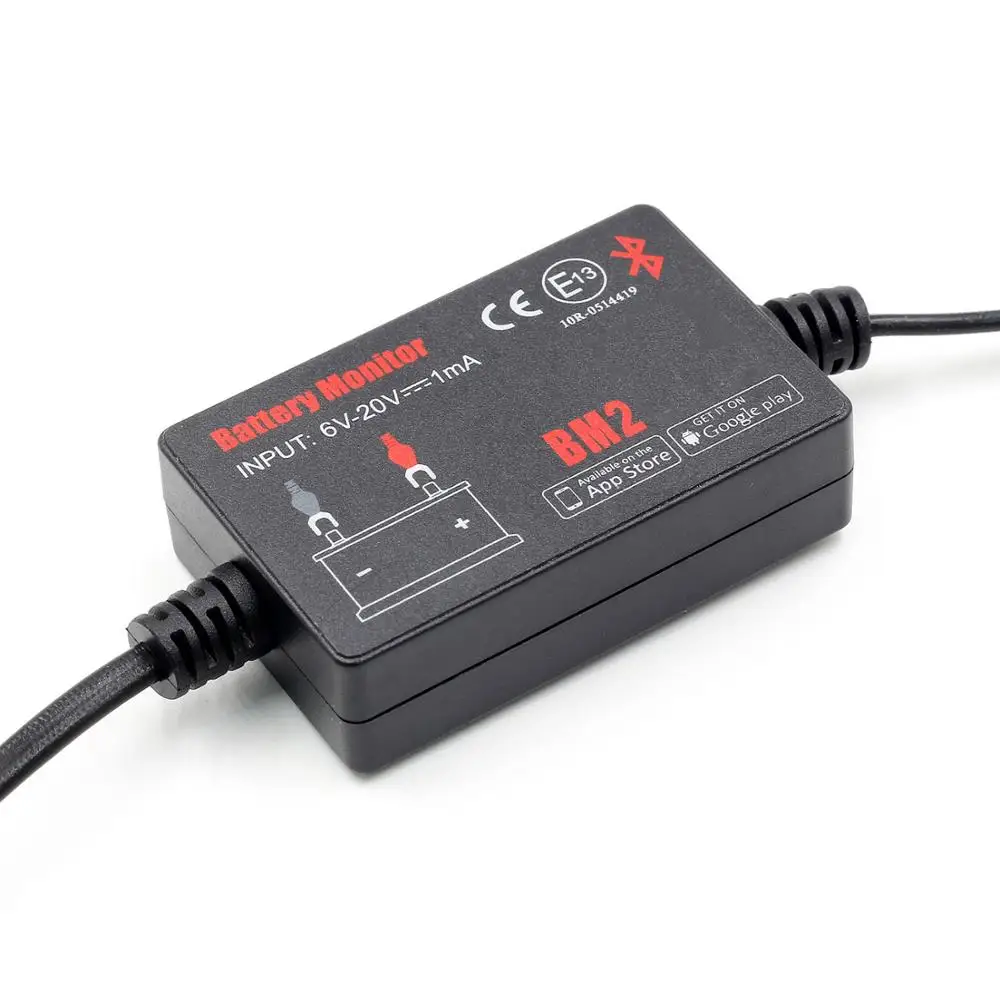 BM2 Battery Monitor Phone APP Bluetooth 4.0 Battery Tester for all 6-20V Cars