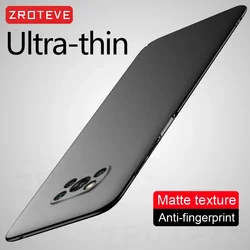 For Xiaomi Poco X3 NFC ZROTEVE Ultra Thin Hard PC Matte Cover For Xiomi Mi Pocophone X3 Pro PocoX3 GT Shockproof Phone Cases