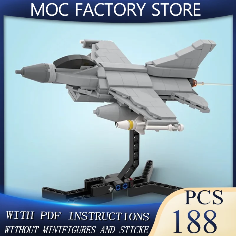 

Военная серия Moc, строительные кирпичи, масштаб 1:72, модель истребителя F-16, технология здания, модульный блок, сделай сам, строительная игрушка, подарок