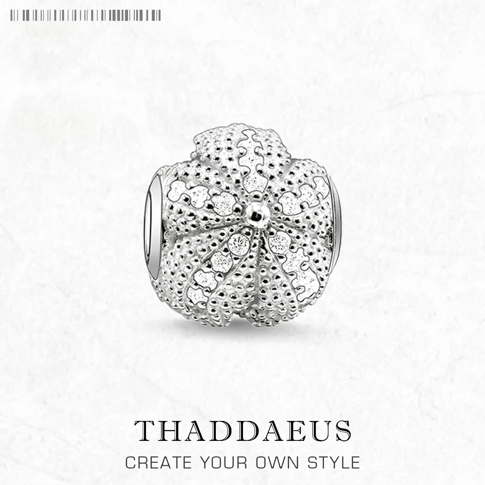 

Бусины Белая Морская Звезда Стерлингового Серебра 925 пробы 4,5 мм Отверстие Ювелирные Изделия Карама Подвески Европейские Аксессуары