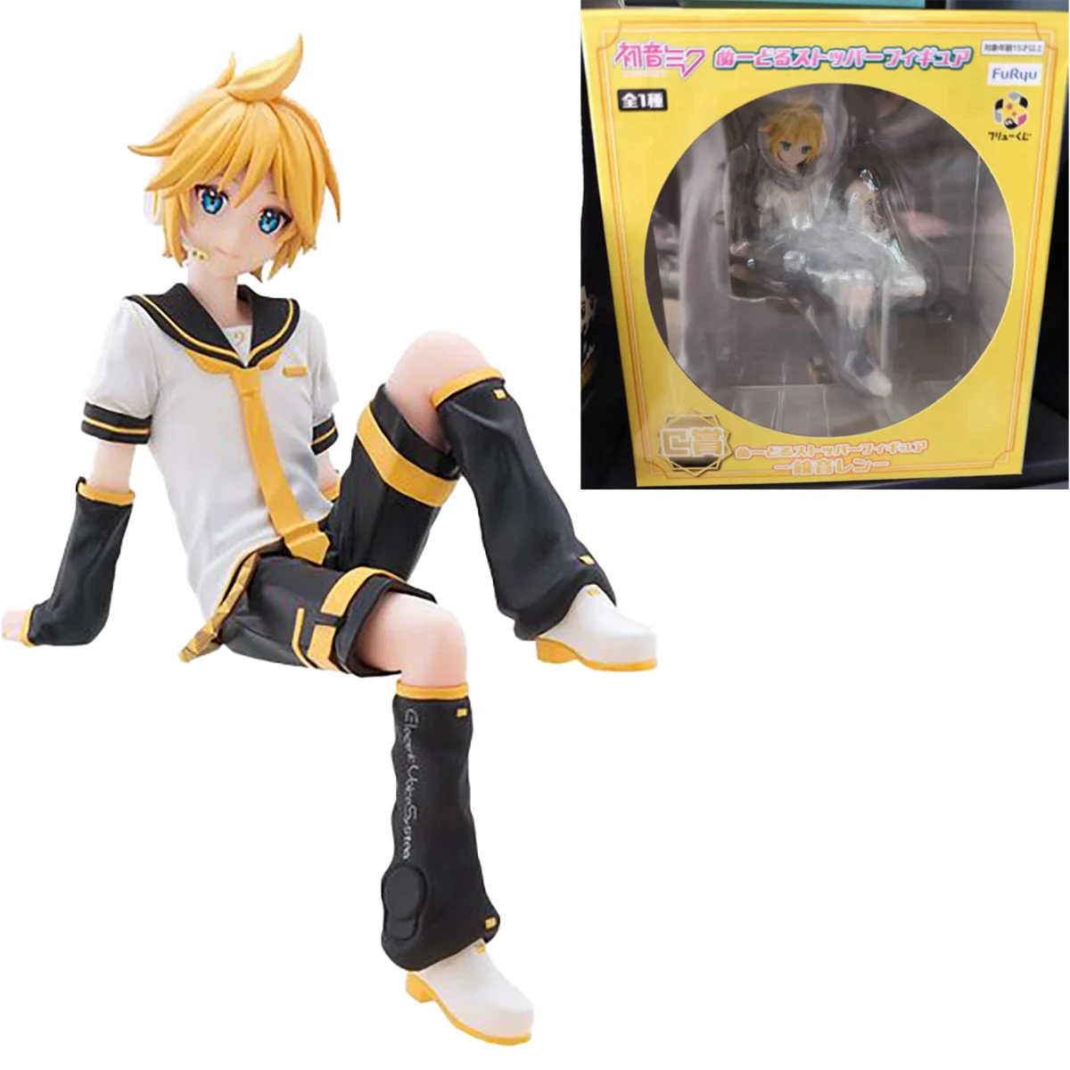 100% Original FuRyu Noodle Stopper Figure Hatsune Miku