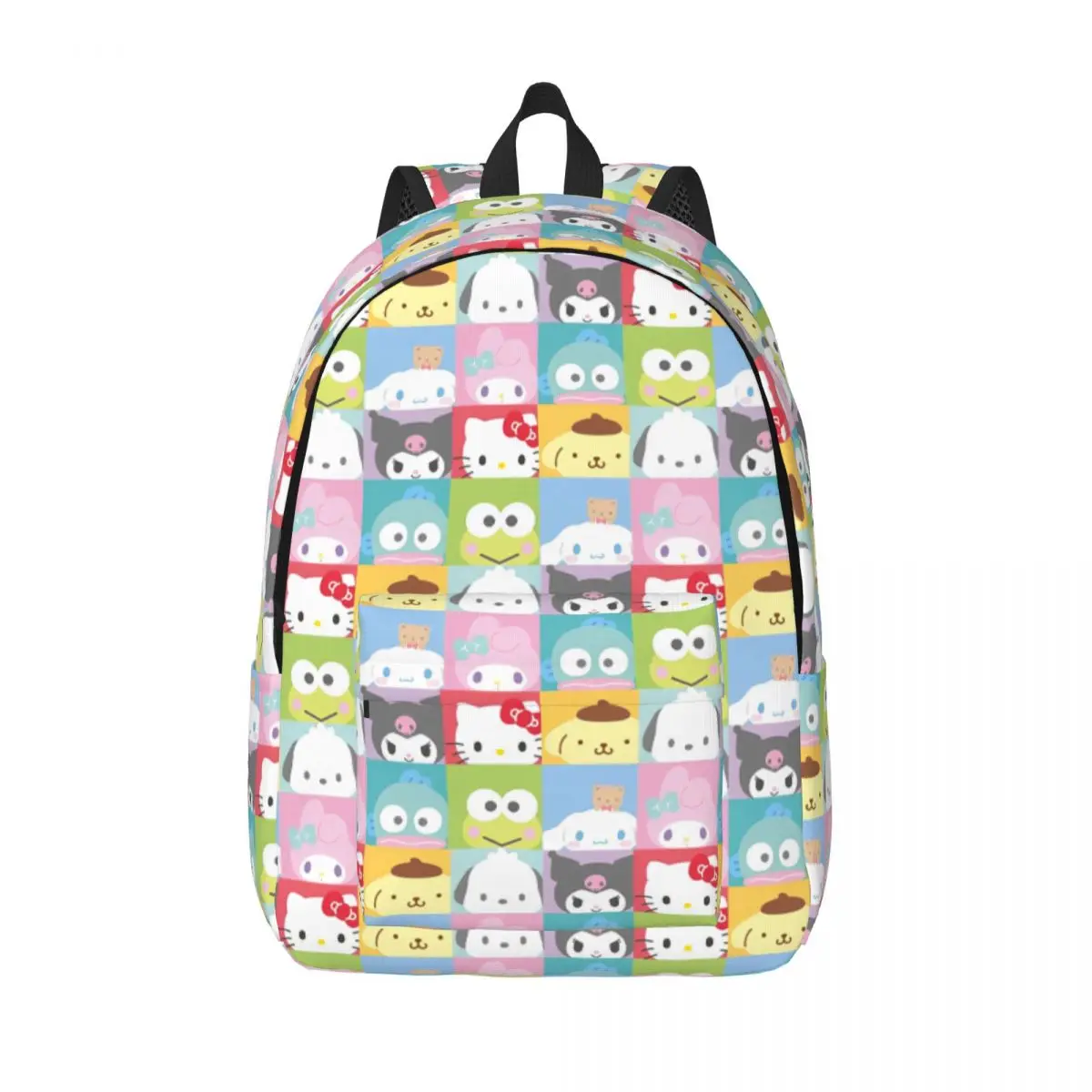 

Семейный рюкзак Hello Kitty для учащихся начальной школы Cinnamoroll Melody Kuromi Purin Pochacco Hangyodon, рюкзак для подростков