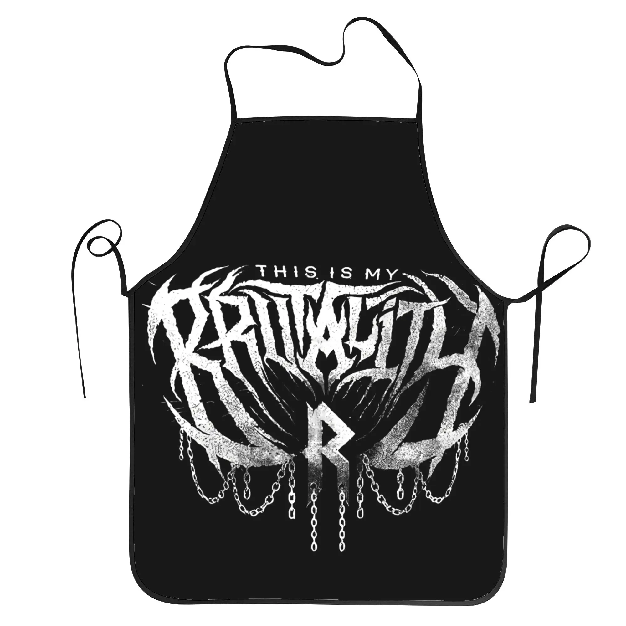 

Rhea Ripley This Is My Brutality Apron Household Manicure Kitchen Accessories Restraunt Custom Aprons without Pocket