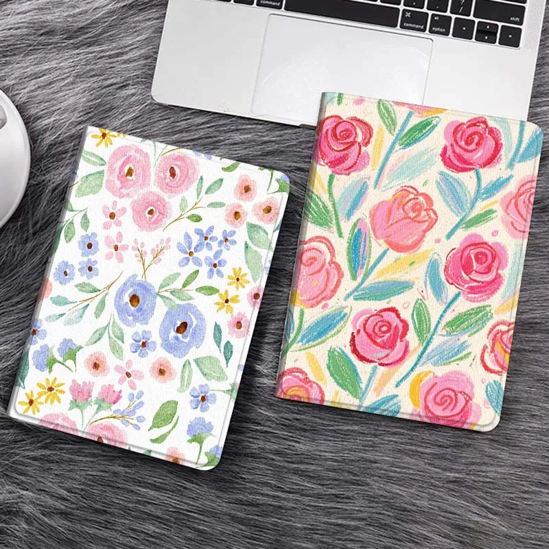 

Watercolor Floral Design Gift Tablet Case For Samsung Galaxy Tab S7 S8 S9 S10 FE Lite