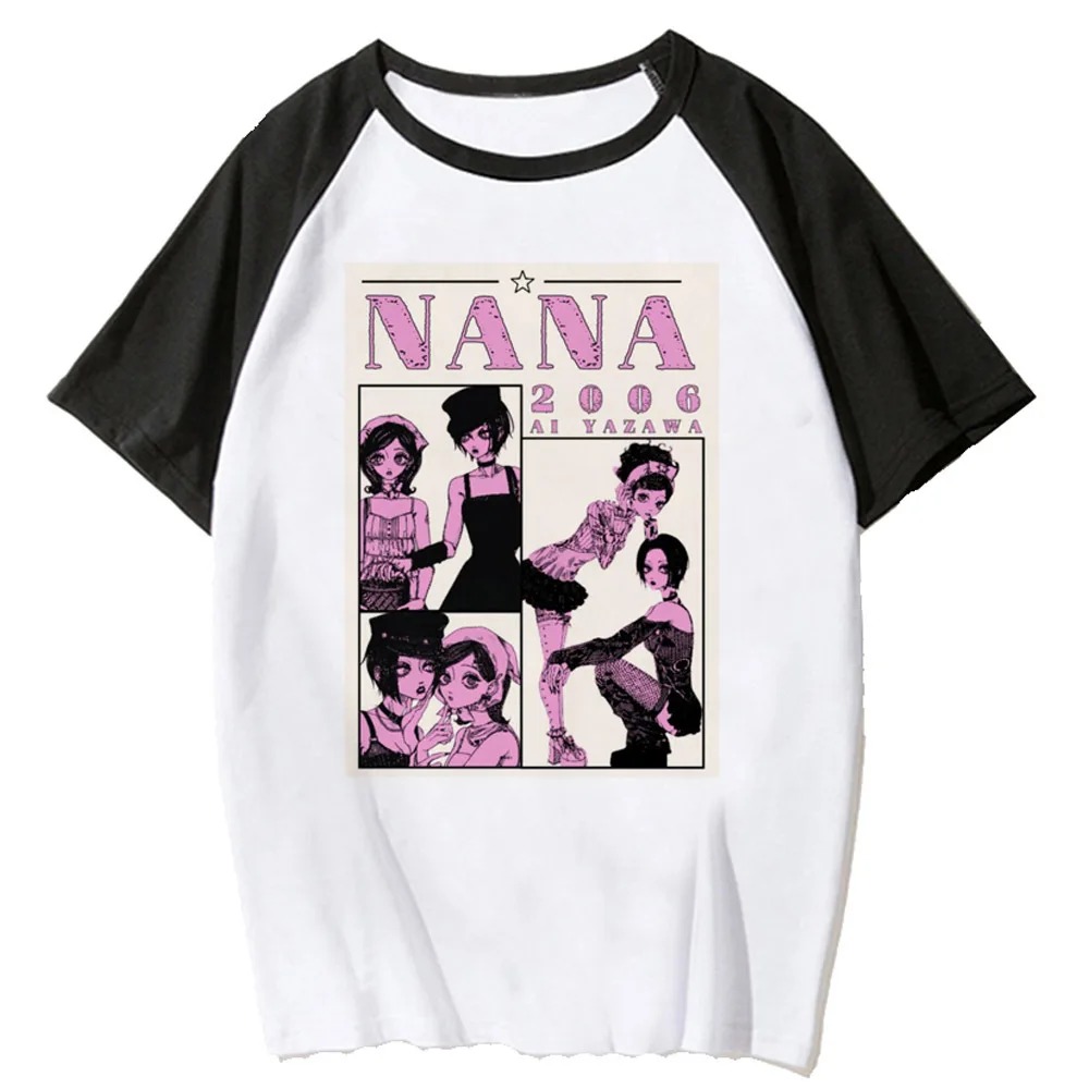 Nana t shirt women Japanese manga anime tshirt female anime Japanese clothing