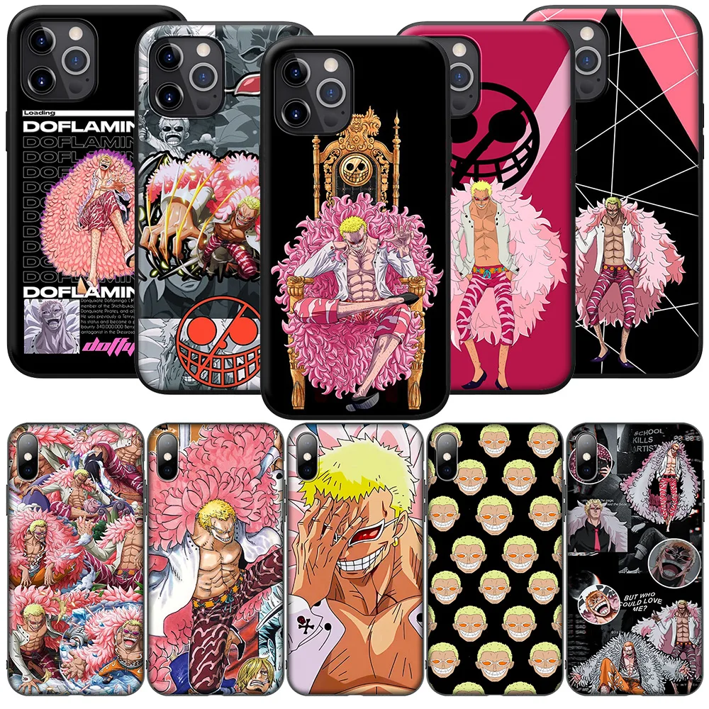 FL58 Donquixote Doflamingo Capa para Samsung Galaxy A41 A42 A71 A72 A73 J2 J4 J5 J6 J7 J8 A6 A7 A8 A9